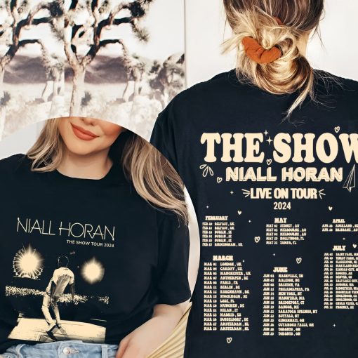 Niall Horan Tour Shirt, Niall Horan 2024 Tour Shirt, The Show Live On Tour Fan Gift, Niall Horan Shirt, Gift for men women