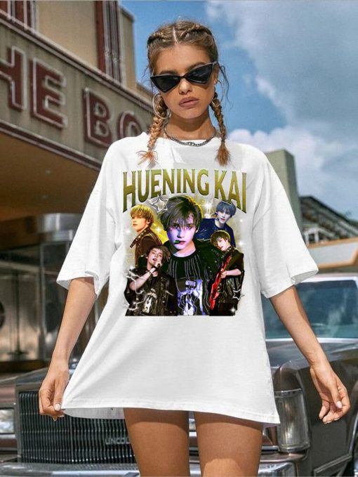 Limited Hueningkai TXT T-shirt, Huening Kai Kpop Shirt, Huening Kai T-Shirt, Gift For Woman and Man Unisex T-Shirt