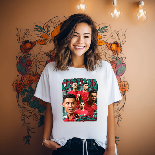 Limited C Ronaldo T-shirt Vintage Sweatshirt Oversize Shirt, captain of Portuga Crewneck