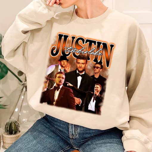 Vintage Style Justin Timberlake T-Shirt, Justin Timberlake Shirt Sweatshirt Hoodie, Retro 90s Sweater, Gift For Woman Man Unisex Shirt