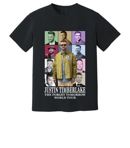 2024 Justin Timberlake Tour Comfort Colors Shirt, Forget Tomorrow World Tour Shirt, Unisex Graphic Shirt, Justin Timberlake Concert Group