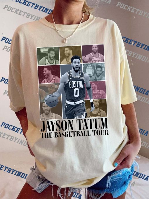 Jayson Tatum Boston Basketball Shirt, Vintage Jayson Tatum Celtic Sweatshirt, Gift For Fan, Jayson Tatum Fan Hoodie