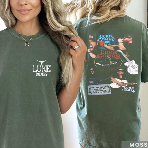 Luke Combs Vintage Shirt, Luke Combs World Tour 2024 , Cowboy Combs Shirt, Cowgirl Tee, Country Music shirt, Comfort Colors Unisex T-Shirt