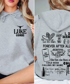 Luke Combs Hoodie, Western Music Tour Shirt,…