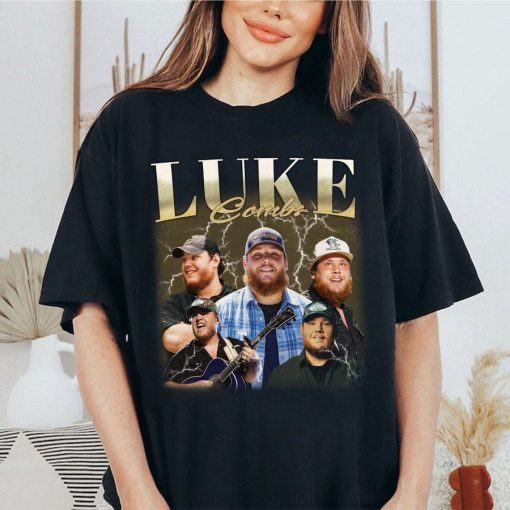 Luke Combs Vintage Shirt, Country Music T-Shirt, Luke Combs Tour Shirt Cowboy Western Country Music Tee shirt