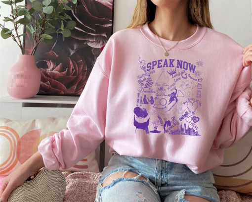 Speak Now Deluxe Edition Sweatshirt, Speak Now Trend Tee, Concert Tee, Long Live Sweatshirt, Midnight Sweatshirt, Fan Hoodie