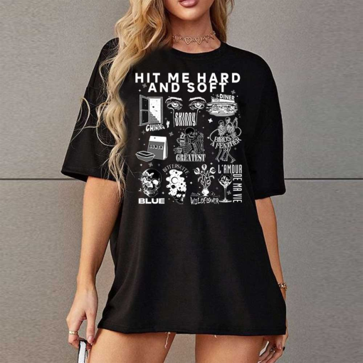 Billie Eillish Hit Me Hard And Soft Tshirt Sweatshirt Hoodie