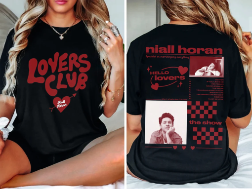 Niall Horan Tshirt, Niall Horan 2 Side Shirt, Niall Horan Hoodie, The Show Album Track List Shirt, Niall Horan Music Tour Sweatshirt