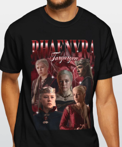 Rhaenyra Targaryen Shirt, Retro Bootleg Tshirt, Vintage…