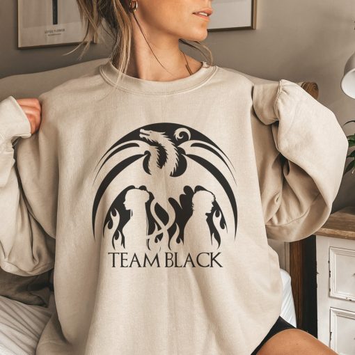 Dragon Team Black tshirt Merch Fantasy Sweatshirt Hoodie Dragons Reader Gift Gifts House