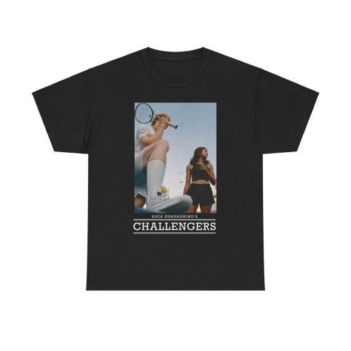 zendaya mike faist challengers 2024 film unisex cotton t shirt, tashi duncan art donaldson fan tee, luca guadagnino movie fandom tshirt top