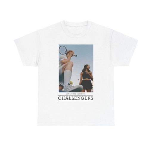 zendaya mike faist challengers 2024 film unisex cotton t shirt, tashi duncan art donaldson fan tee, luca guadagnino movie fandom tshirt top