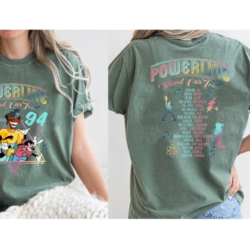 Comfort Colors® Retro 90s Goofy Movie Comfort Colors Shirt, Max Goofy Roxanne Powerline Shirt, Disney World Tour Shirt, Goofy Movie Shirt