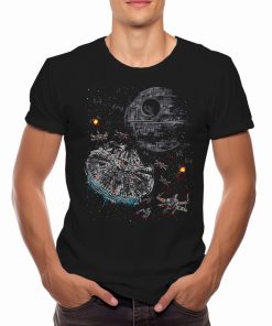 Epic Space Battle Mens Shirt | Unisex…