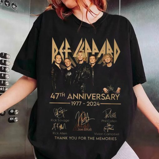 2024 Def Leppard And Journey Summer Stadium Tour Shirt, Def Leppard Fan Shirt, Journey Band Tour 2024 Shirt, Def Leppard And Journey Merch