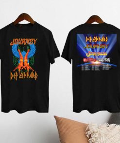 2024 Def Leppard And Journey Tour T-Shirt,…