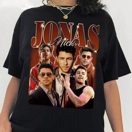 Nick Jonas Shirt, Nick Jonas Retro Vintage Shirt, Nick Jonas Tank Top, Nick Jonas Sweatshirt, Nick Jonas Unisex Shirt, Jonas Brothers Shirt