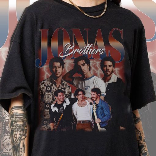 Limited Jonas Brothers Vintage Bootleg T-shirt, Jonas Brothers Fan Gifts Classic Retro Sweatshirt, Gift For Man And Women Unisex T-Shirt