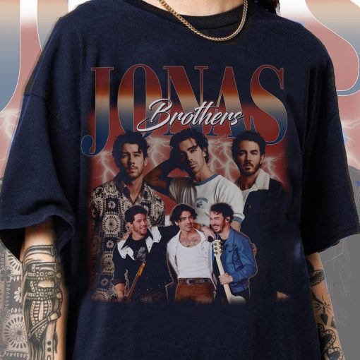 Limited Jonas Brothers Vintage Bootleg T-shirt, Jonas Brothers Fan Gifts Classic Retro Sweatshirt, Gift For Man And Women Unisex T-Shirt