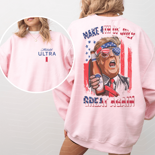 Trump Michelob Ultra Beer Bottle shirt, Make 4th of July Shirt, Donald Trump shirt, Trump Supporter shirt