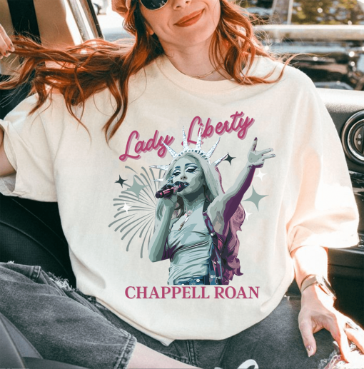 Chappell Roan Shirt | Gov Ball Lady Liberty | Statue of Liberty Drag | Midwest Princess Tour | Fourth of July Pride LGBT Gay WLW USA