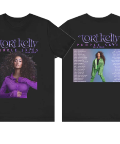 Tori Kelly Purple Skies 2024 Tour Unisex…