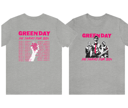 The Saviors Tour (Green Day 2024) Unisex Jersey Tee