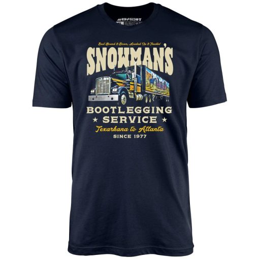 Snowman’s Bootlegging Service – Unisex T-Shirt – Smokey & The Bandit