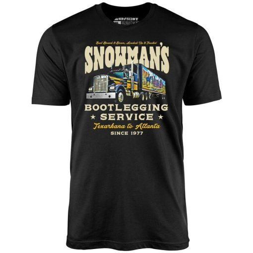 Snowman’s Bootlegging Service – Unisex T-Shirt – Smokey & The Bandit