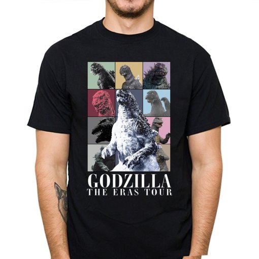 Limited Retro Godzilla Eras Style T-Shirt, Godzilla X Kong Shirt, Godzilla Movie 2024 Shirt, Godzilla Movie Shirt, Gift for Fan Unisex