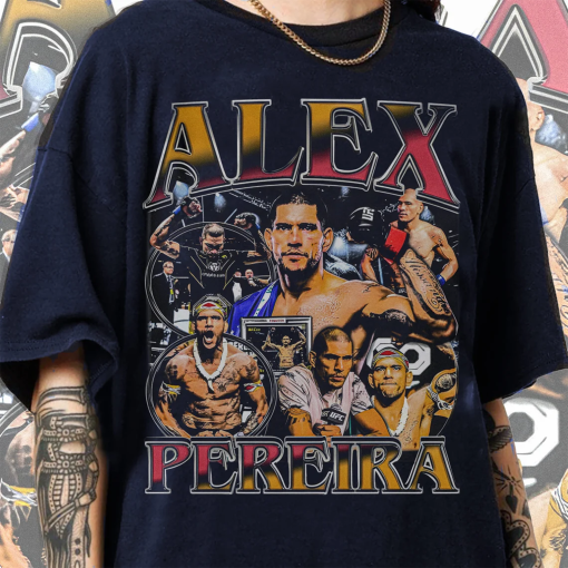 Limited Alex Pereira 90s Bootleg T-shirt, Mixed Martial Arts Ultimate Fighting Championship Tee , Gift For Man And Women Unisex T-Shirt