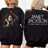 Janet Jackson Shirt 2Side, Janet Jackson 2024 Tour Shirt, Janet Jackson Together Again Summer 2024 Shirt, Janet Jackson Fan Gift,Music Shirt