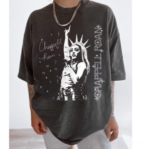 Vintage Chappell Roan Shirt, Chappell Roan Statue of Liberty Shirt, Chappell Roan Merch, The Rise and Fall of a Midwest Princess Shirt