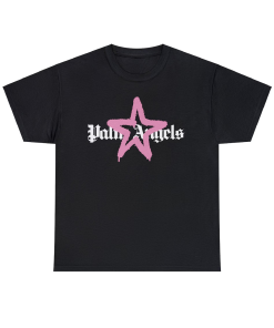 Palm Shirt Angels Tee Pink Star Unisex…