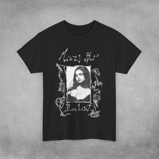 Mazzy Star Unisex T-Shirt – Blue Light Tee – Indie Artist Graphic Shirt for Gift – Alternative Band Concert Tour Merch