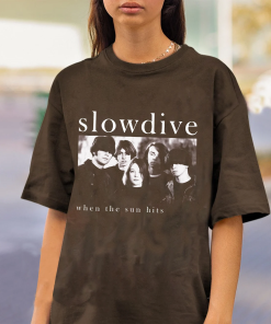 Slowdive t-shirt, Slowdive band, Slowdive tour concert…