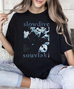 Limited Slowdive Souvlaki Album Vintage T-Shirt, Souvlaki…