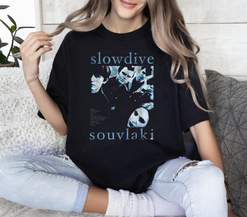 Limited Slowdive Souvlaki Album Vintage T-Shirt, Souvlaki Album Gift For Women and Man Unisex T-Shirt