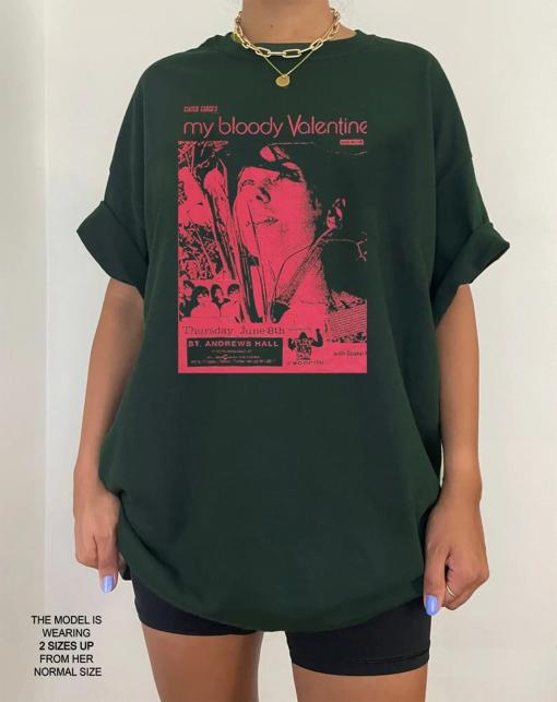 My bloody valentine vintage T-shirt, my bloody valentine Super Rare Tour T-shirt Gift for men women unisex t-shirt