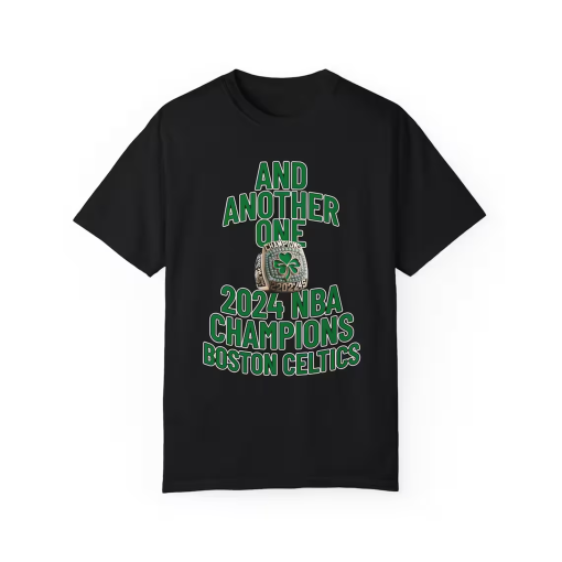 Boston Celtics Championship Tee – 2024 Celtics Shirt – Title Town Tee – Gifts for Him – Basketball Fan Gift – Unisex Graphic Tee