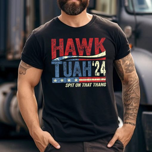 Hawk Tuah Spit on that Thang Shirt, TikTok Viral Tee, Hawk Tuah 24 Tee, Hawk Tuah TikTok Shirt, Funny Viral Tees, Hawk Tuah T-Shirt