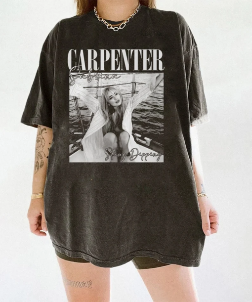 Sabrina 2024 Tour T-shirt, Sabrina Emails Tour, Tour Concert Outfit, Carpenter Graphic Shirt, Trendy Shirt For 2024 Gift For Men Women