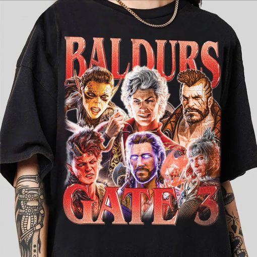 Limited Astarion Baldurs Gate 3 Girl Dinner Vintage T-Shirt, Gift For Women and Man Unisex T-Shirt