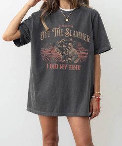 Out The Slammer Shirt, Cowboy Aesthetic, Tortured…