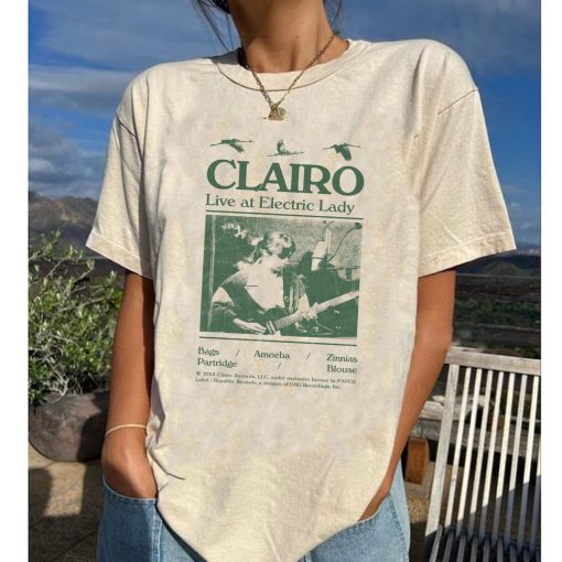 Clairo Sling Album Live at Electric Lady Unisex Tee, CLAIRO Sling tracklist inspired 2023 Shirt