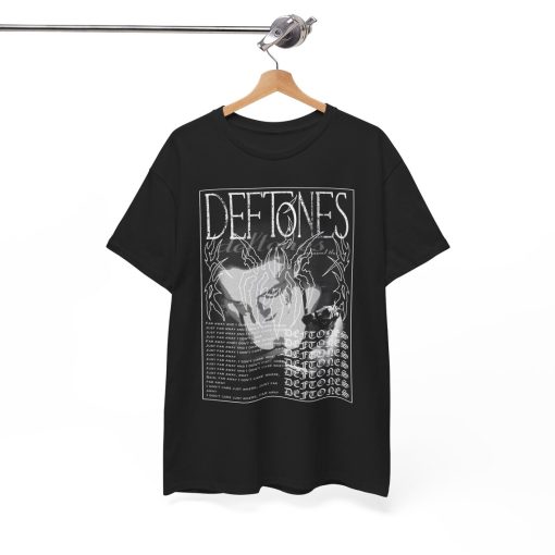 Deftones T-Shirt, Retro tee, Vintage Rock T-Shirt, Y2K Gothic T-Shirt, Custom Print