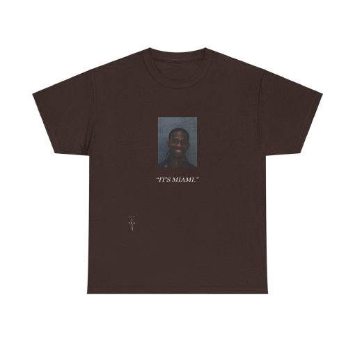 Travis Scott ITS MIAMI Free The Rage Travis Scott Arrested Cactus Jack Merch T Shirt Unisex Heavy Cotton Tee