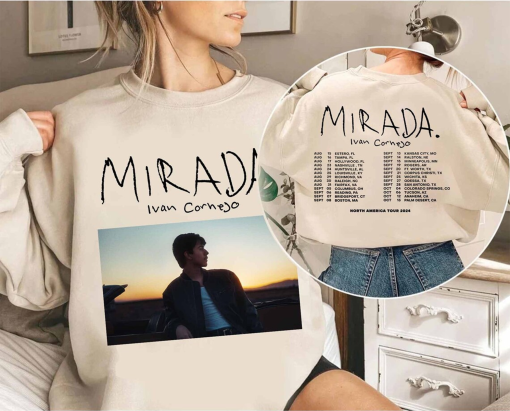 Ivan Cornejo – Mirada 2024 Tour Shirt, Ivan Cornejo Fan Shirt, Ivan Cornejo 2024 Concert Shirt, Mirada 2024 Concert Tee