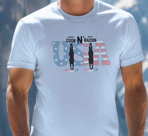 Olympic tshirt, olympic shirt, Support Olympic, Olympic Divers, Cook and Bacon, Team USA tshirt, usa olympics tshirt, olympics 2024 tee