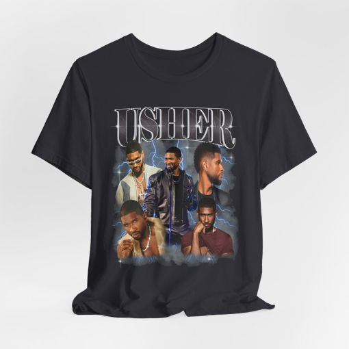 Usher Concert Shirt, Retro Graphic R&B Concert Shirt, Usher Coming Home Tour Shirt, Usher Concert Group Shirt